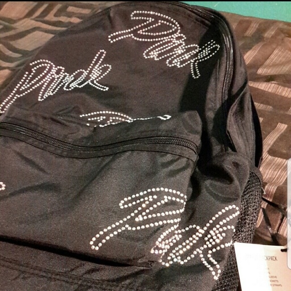 SOLD 🆕️ VS Pink Bling Campus Backpack - Picture 5 of 5